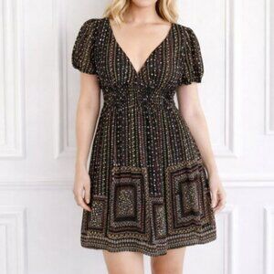 TWENTY-ONE Lined Floral Printed Dress - Medium